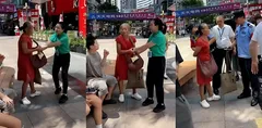 重庆南坪商圈老太太盗窃被当场逮住 究竟是坏人变老了还是老人变坏了?