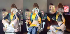 极品福利姬 奈奈 COS姬小满 化身饥渴淫娃模拟足交榨精 堪称顶级足控福利!